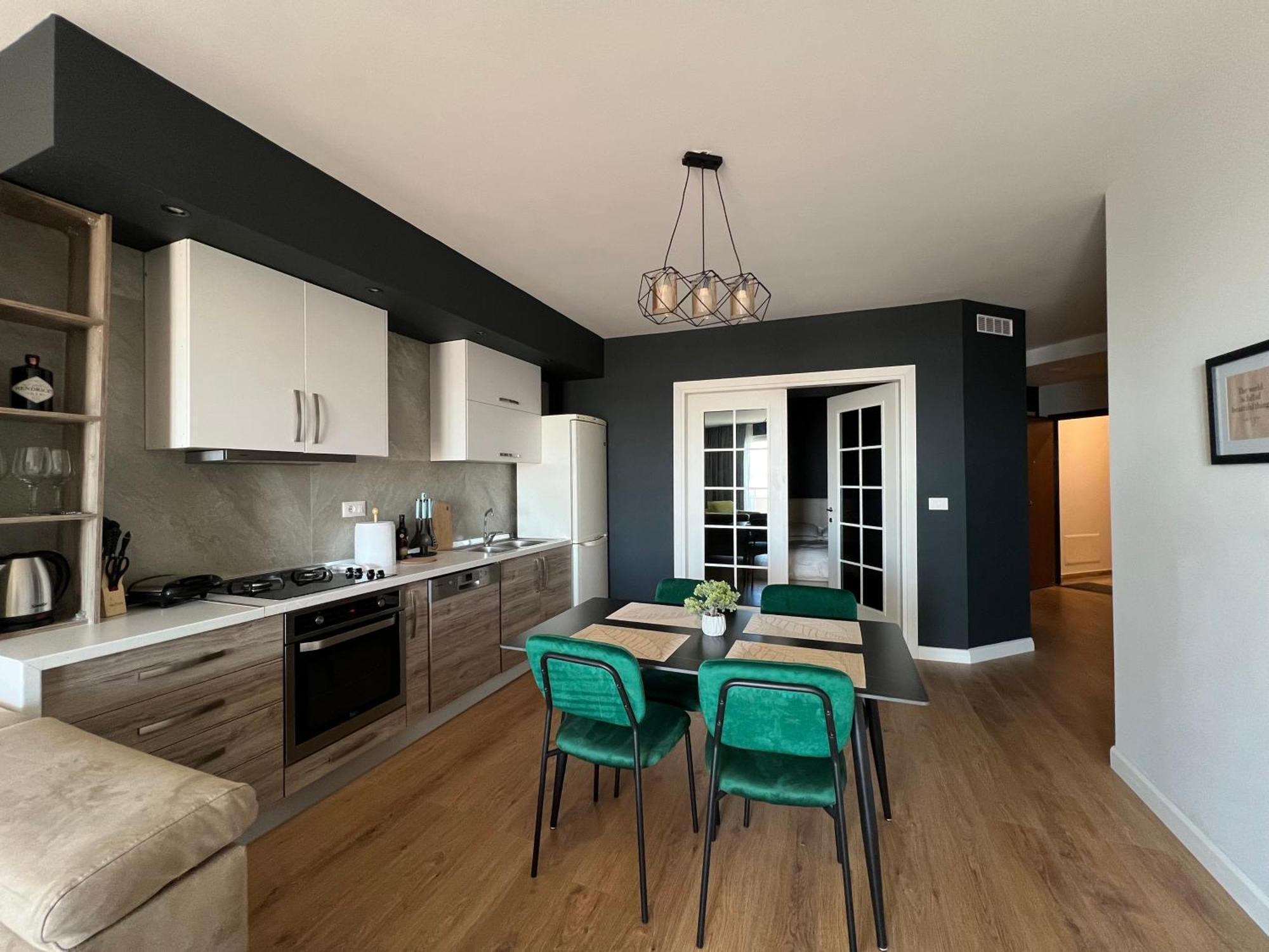 Port View Apartment 1 Dıraç Dış mekan fotoğraf
